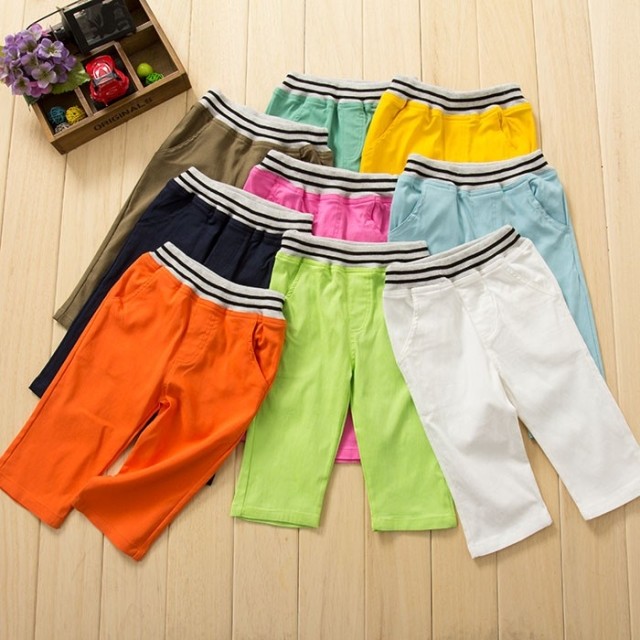 韓国子供服 キッズ ユニセックス カラーパンツ Kids Unisex Color Pants